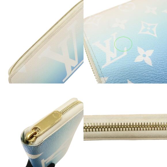 💎✨BEAUTIFUL✨💎Authentic Louis Vuitton Monogram Giant By The Pool Zippy Wallet - Picture 16 of 17